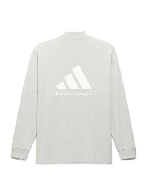 adidas Basketball Long Sleeve Tee 'Beige' IJ5555
