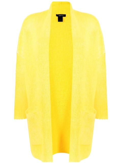 open front knit jacket