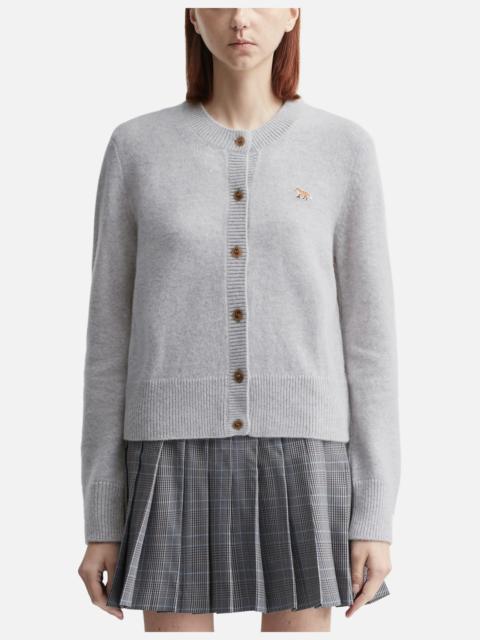 BABY FOX LAMBSWOOL FITTED CARDIGAN