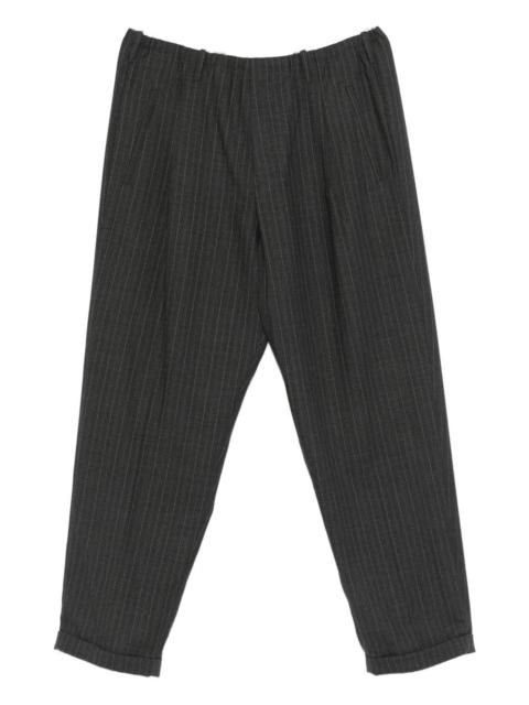 pinstripe trousers