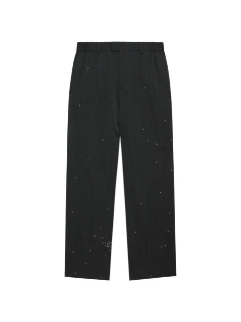embroidered trousers