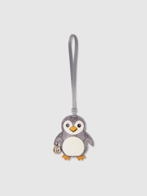 Penguin-shaped bag charm