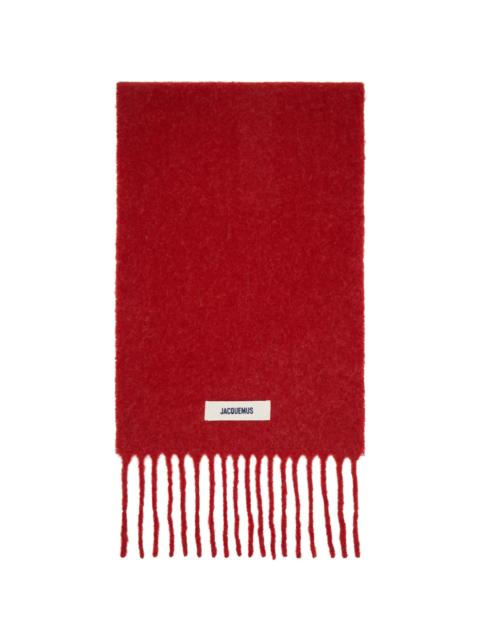 Red 'The Carro' Scarf