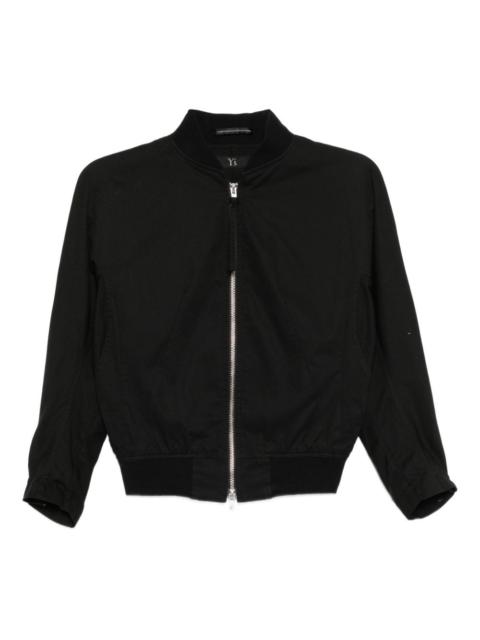 twill bomber jacket
