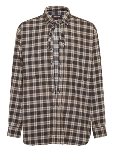 checked shirt