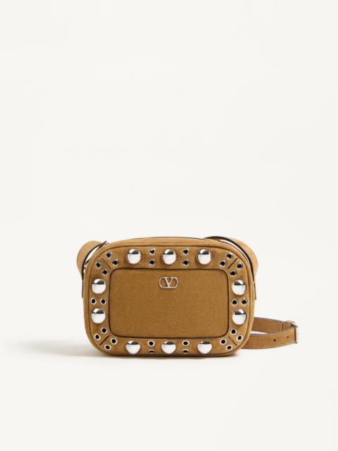 VALENTINO GARAVANI NELLCÔTE SUEDE SHOULDER BAG