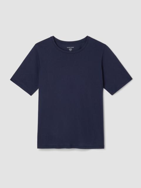 Organic Pima Cotton Jersey Round Neck Tee
