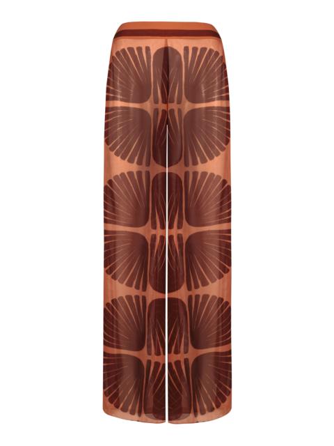 Rapsodia Del Rio Wide-Leg Pants print