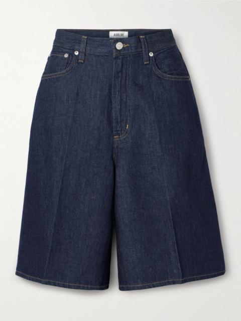 Nolan organic denim shorts Indigo