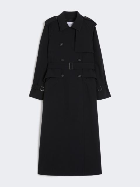 FLAVIO Long sable trench coat