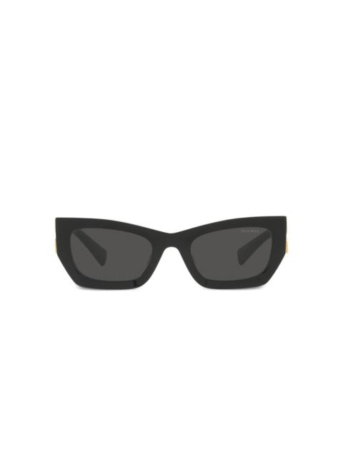 logo-lettering sunglasses