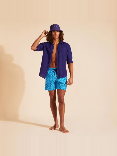 Men Linen Shirt Solid