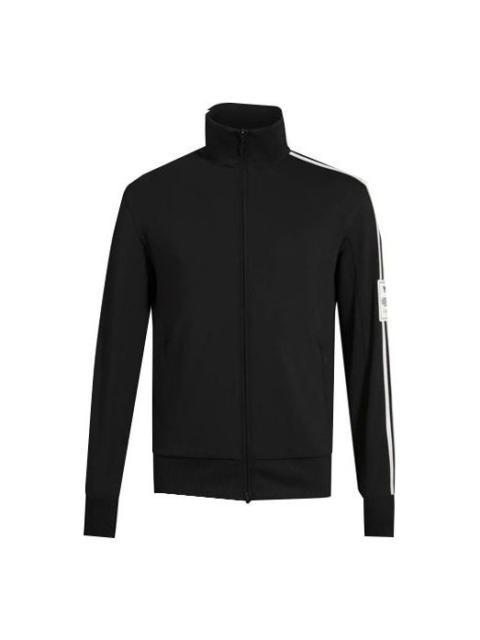 Y-3 SS21 Solid Color Stripe Sports Zipper Jacket Black H16347