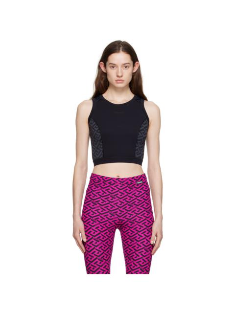 Black Greca Sports Bra