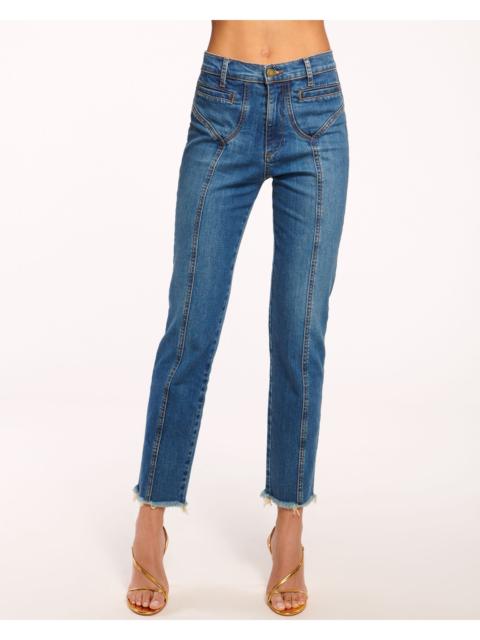Zayne Cropped High-Rise Skinny Jean