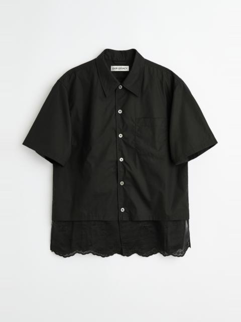 Every Shirt Shortsleeve Void Black Fine Poplin