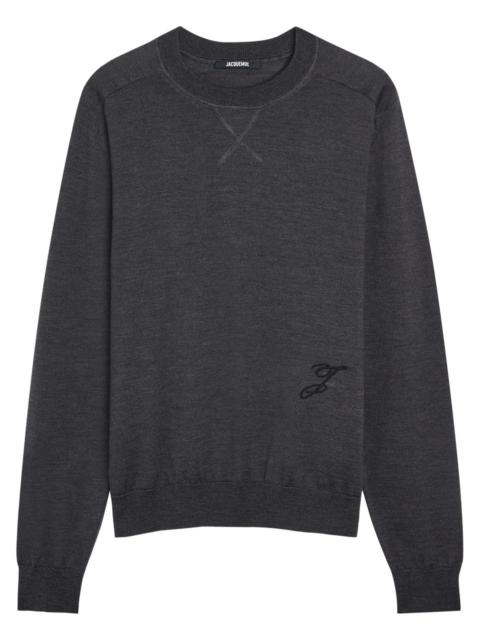 Jacquemus Le Sweater Merino Wool-blend Jumper