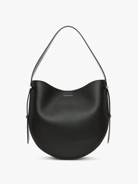 Dia Medium Hobo Bag In Black Leather