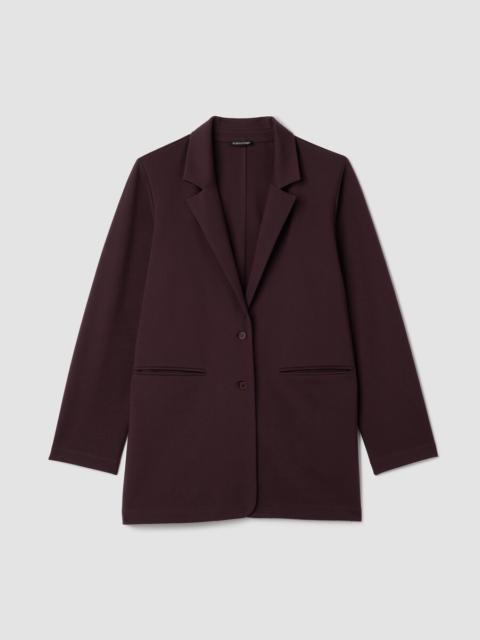 Washable Flex Ponte Long Blazer
