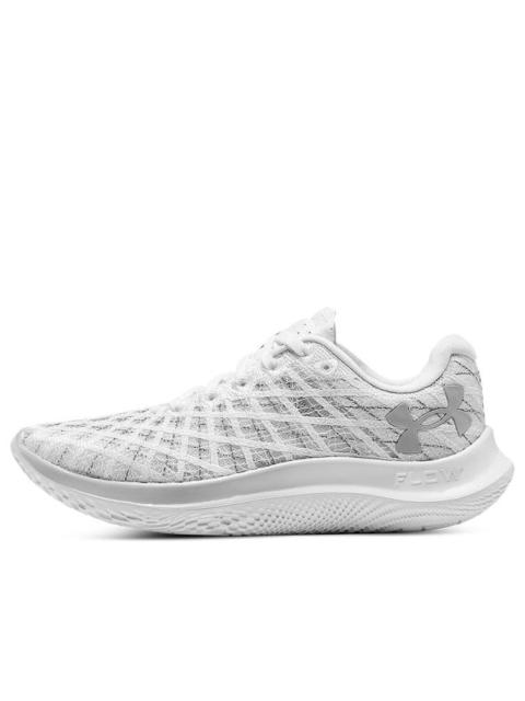 (WMNS) Under Armour Flow Velociti Wind 2 CN 'White Light Grey' 3025662-100