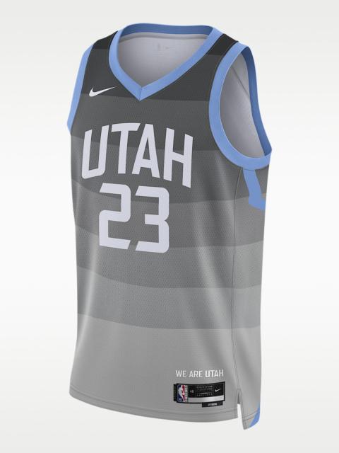 Lauri Markkanen Utah Jazz City Edition Men's Nike NBA Swingman Jersey
