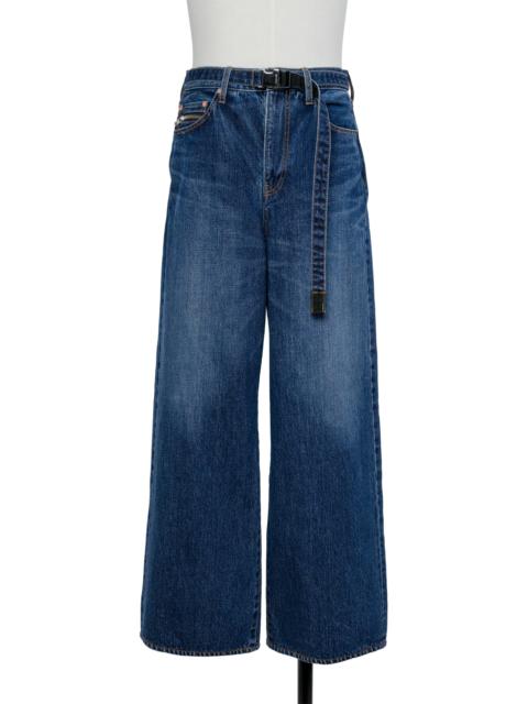Wide Denim Pants