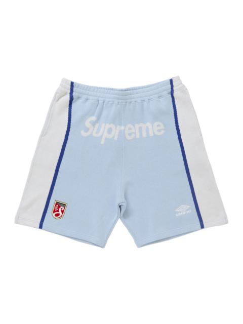 Supreme Umbro Knit Soccer Short Blue