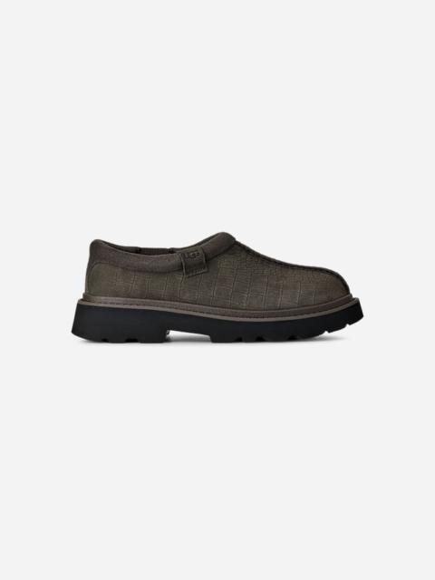® Men's Tasman Lug Embossed Nubuck Shoes in Dense Smoke