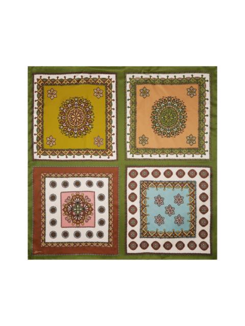 Contina Tiles Silk Scarf