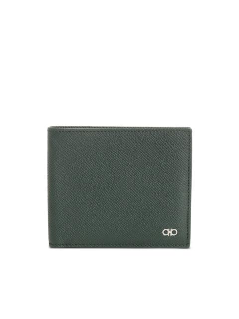 Gancini leather wallet