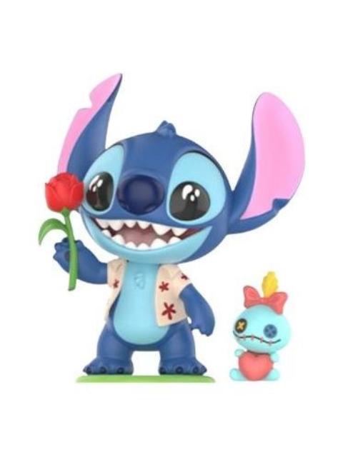 Pop Mart Disney Stitch On a Date Figuress 'Offering Flowers' PPMT-2402-0002-OF