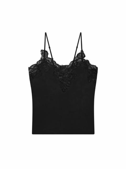 Hana Satin And Lace Camisole Top