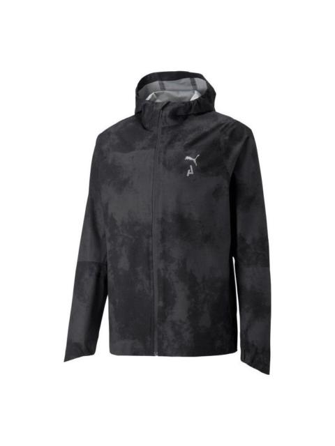 Puma Seasons StormCELL Sympatex Packable Trail Running Jacket 'Black' 523250-51