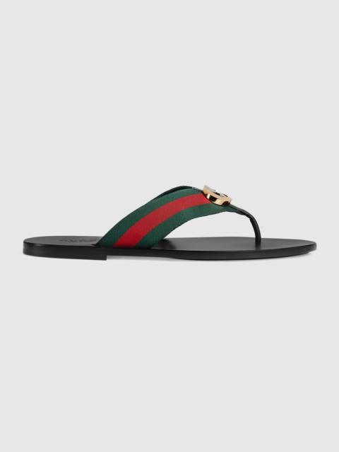Men's thong sandal with Web
