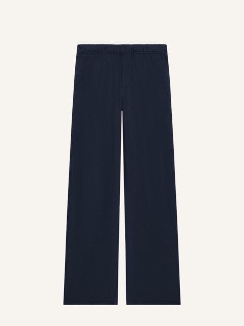 EMBROIDERED FLEECE PANTS