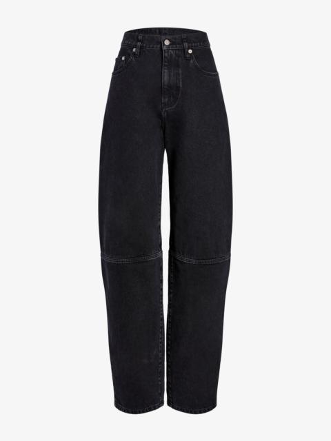 Fontana Jean in Black Rigid Denim