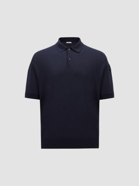 Silk & Linen Knit Polo Shirt