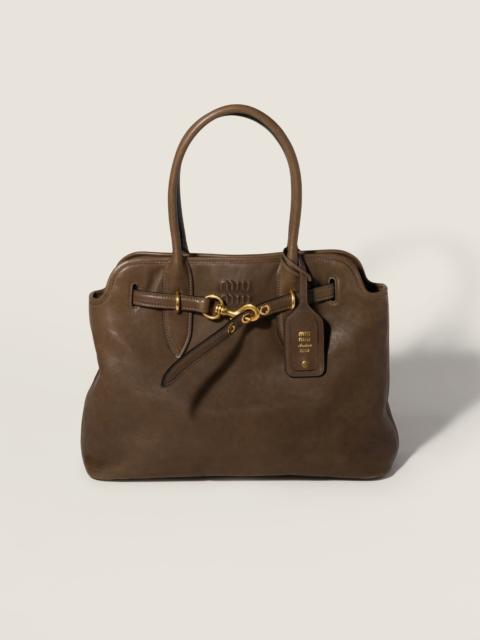 Aventure nappa leather bag