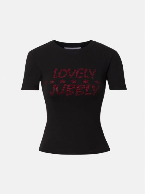 LOVELY JUBBLY TEE BLACK