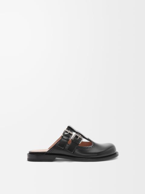 Campo Mary Jane mule in calfskin