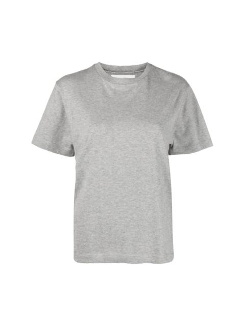 short-sleeve cashmere T-shirt