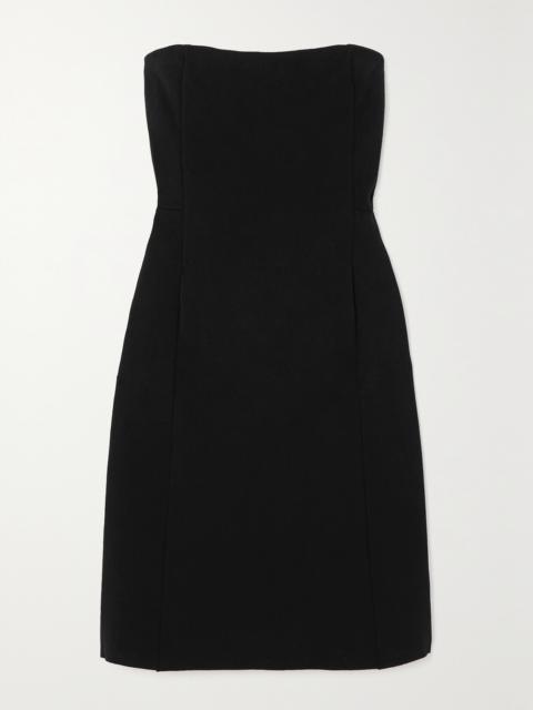 Nance Strapless Stretch-cotton Mini Dress
