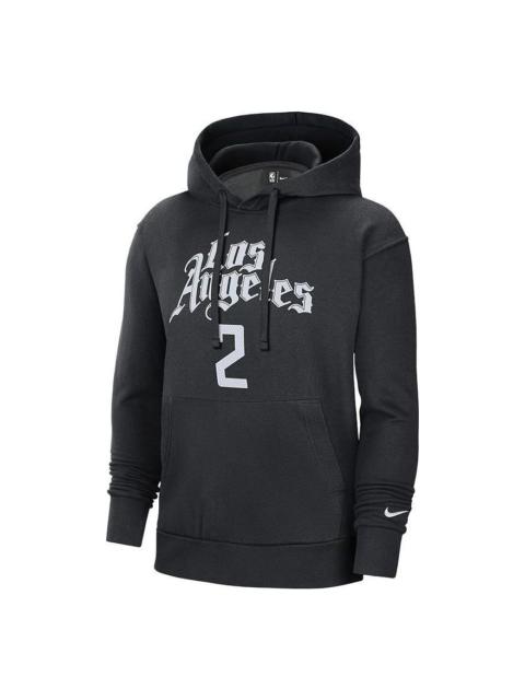 Nike NBA City Edition Los Angeles Clippers No. 2 Sports Pullover Hoodie  DC0862-011
