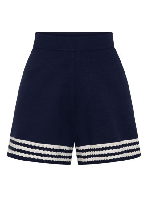 striped mayflower shorts