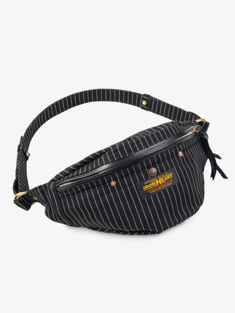 12OZ WABASH WAIST BAG - BLACK