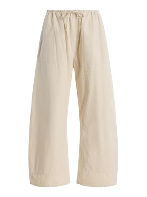 Kyoto Cotton Carpenter Pants ivory