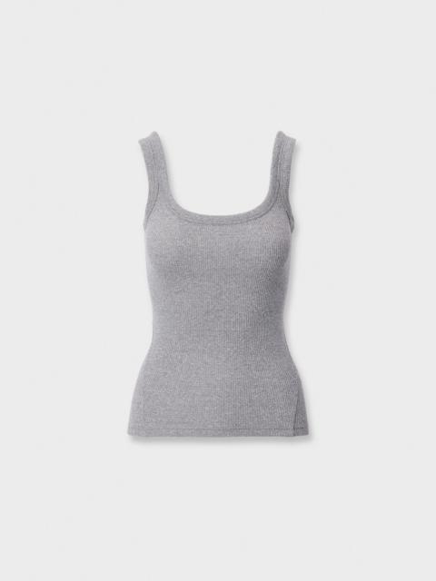 The Essential Ribbed U-Neck Tank
