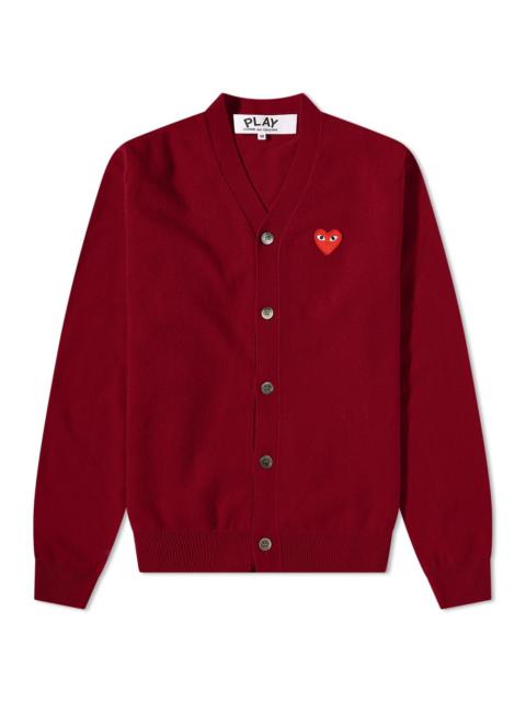 Comme des Garçons Play Red Heart Cardigan