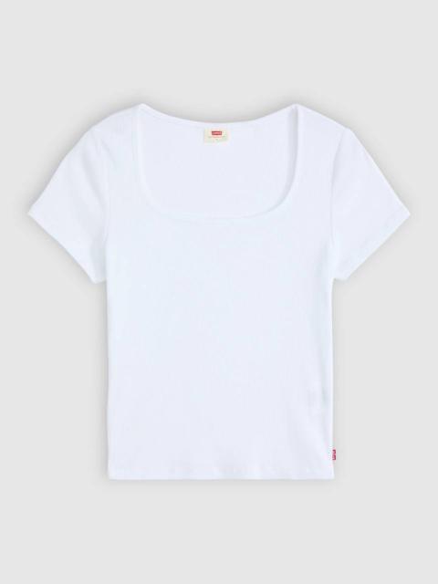 ESSENTIAL SQUARE NECK TEE