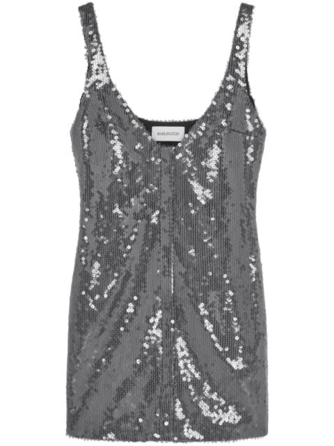 sequin mini dress